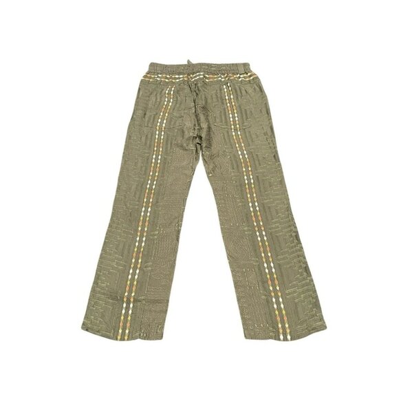 Johnny Was Calme Biya JWLA Workshop Embroidered Provenza Drawstring Pants M - Picture 3 of 8